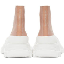 Alexander McQueen Pink Tread Slick High Sneakers