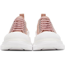 Alexander McQueen Pink Tread Slick Low Sneakers