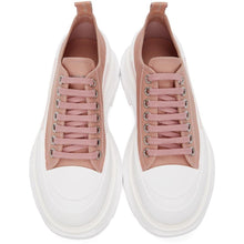 Alexander McQueen Pink Tread Slick Low Sneakers