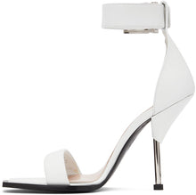 Alexander McQueen White Double Strap Sandals