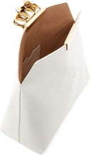 Alexander McQueen White Sculptural Clutch