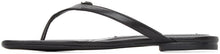 Alexander Wang Black Ivy Thong Sandals