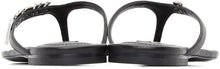 Alexander Wang Black Ivy Thong Sandals