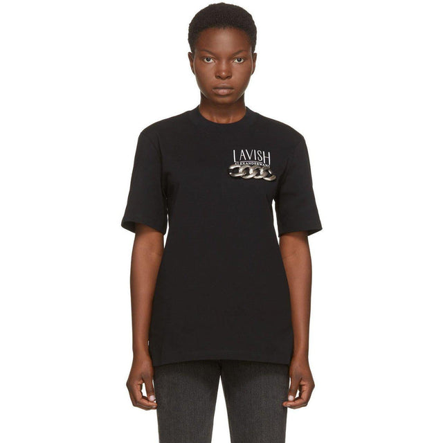 Alexander Wang Black 'Lavish' T-Shirt
