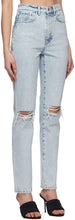 Alexander Wang Blue Dipped Back Jeans