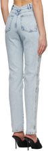 Alexander Wang Blue Dipped Back Jeans