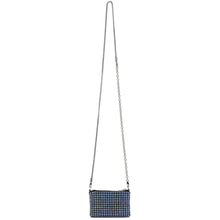 Alexander Wang Blue Nano Rhinestone Heiress Bag