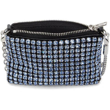 Alexander Wang Blue Nano Rhinestone Heiress Bag