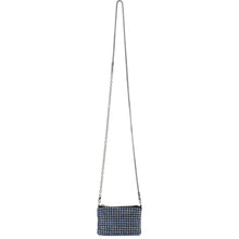 Alexander Wang Blue Nano Rhinestone Heiress Bag - Alexander Wang Blue Nano Strass Sac Holiess Sac - Alexander Wang Blue Nano Rhinestone Heiress Bag.
