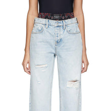 Alexander Wang Blue Rival Mix Jeans