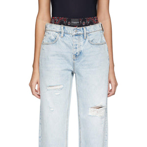 Alexander Wang Blue Rival Mix Jeans