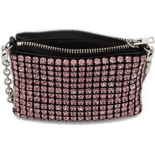 Alexander Wang Pink Nano Rhinestone Heiress Bag