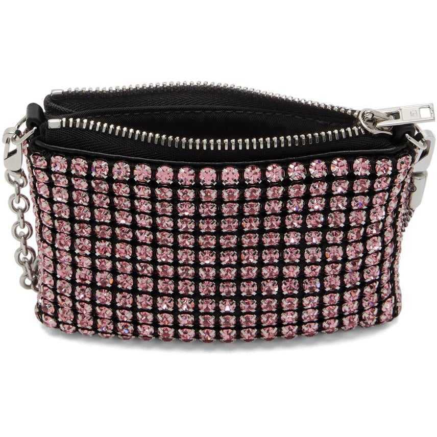Alexander Wang Pink Nano Rhinestone Heiress Bag