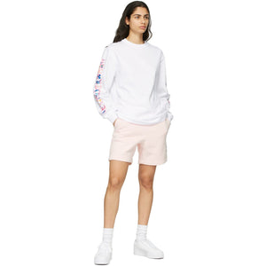 Alexander Wang Pink Terry Shorts