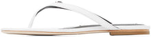 Alexander Wang White Ivy Thong Sandals