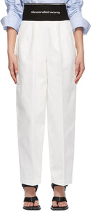 【Alexander Wang】 Carrot Leg Trouser in Cotton Tailoring Alexander Wang Carrot Leg Trouser In Cotton Tailoring In