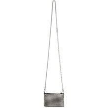 Alexander Wang White Nano Rhinestone Heiress Bag