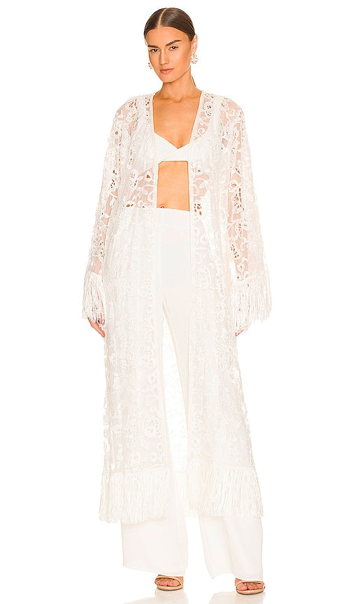 Alexis Nabi Duster in White Alexis Nabi Duster en blanc 白色的Alexis Nabi Duster