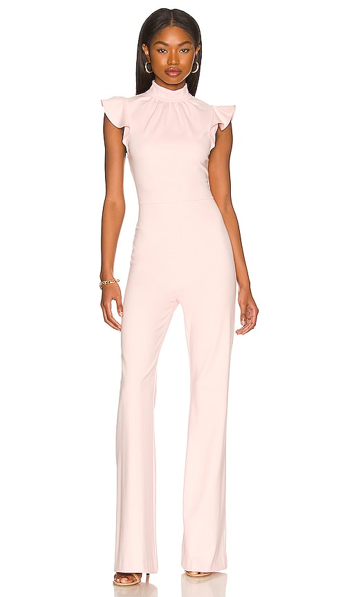 Amanda Uprichard X REVOLVE Davina Jumpsuit in Blush Amanda Uprichard X Revolve Davina Jumpsuit en rougissement Amanda Uprichard X旋转脸红的Davina连身裤