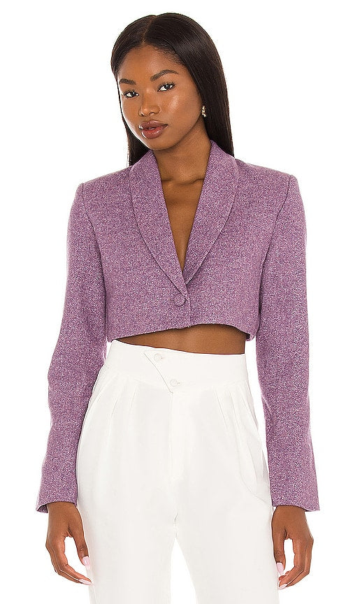 Amanda Uprichard X REVOLVE Pembroke Blaze in Purple Amanda Uprichard x Revolve Pembroke Blaze en violet Amanda Uprichard X旋转Pembroke Blaze紫色