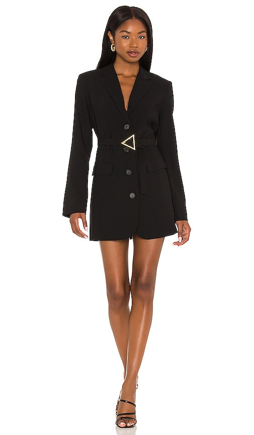 Amanda Uprichard x REVOLVE Merrit Blazer in Black Amanda Uprichard x Revolve Merrit Blazer en noir Amanda Uprichard X旋转黑色的Merrit Blazer