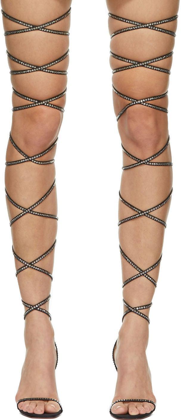 Details more than 150 thigh high lace up sandals