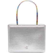 Amina Muaddi Silver Super Amini Gilda Bag