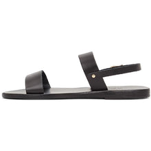 Ancient Greek Sandals Black Clio Sandals