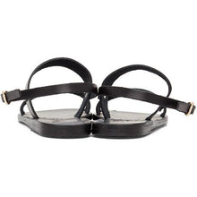 Ancient Greek Sandals Black Clio Sandals