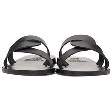 Ancient Greek Sandals Black Desmos Sandals