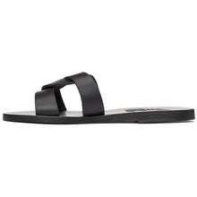 Ancient Greek Sandals Black Desmos Sandals