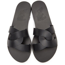 Ancient Greek Sandals Black Desmos Sandals