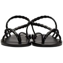Ancient Greek Sandals Black Fysi Sandals