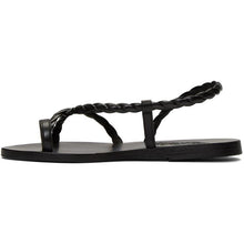 Ancient Greek Sandals Black Fysi Sandals