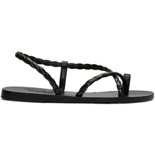 Ancient Greek Sandals Black Fysi Sandals