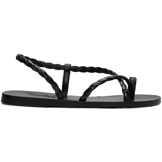 Ancient Greek Sandals Black Fysi Sandals