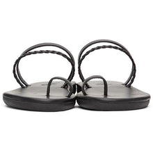 Ancient Greek Sandals Black Gyalos Sandals