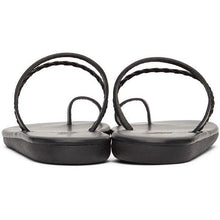 Ancient Greek Sandals Black Gyalos Sandals