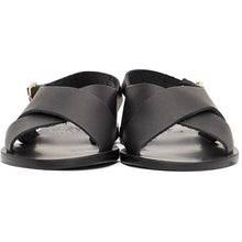 Ancient Greek Sandals Black Maria Sandals