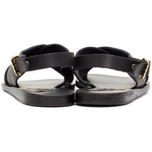 Ancient Greek Sandals Black Maria Sandals