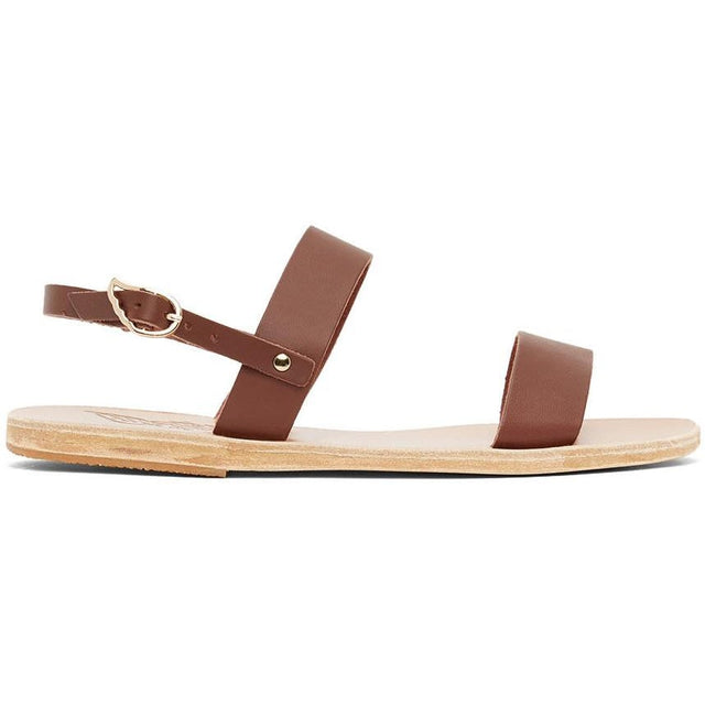 Ancient Greek Sandals Brown Clio Sandals - Sandales grecques antiques Sandales Clio brun - 고대 그리스 샌들 브라운 클리오 샌들