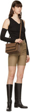 Andersson Bell Beige Wool Biker Diego Shorts
