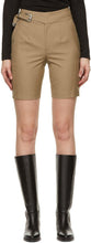 Andersson Bell Beige Wool Biker Diego Shorts - Andersson Bell Beige Beige Biker Diego Shorts - 앤더슨 벨 베이지 양모 바이커 디에고 반바지