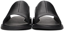 Andersson Bell Black Leather Dresden Sandals