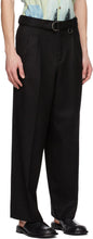 Andersson Bell Black Matthew Belted Trousers