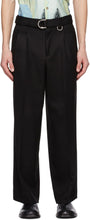 Andersson Bell Black Matthew Belted Trousers - Andersson Bell Noir Matthew Pantalon Ceinturé - 앤더슨 벨 블랙 매튜 벨트 바지