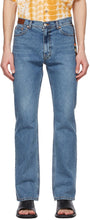 Andersson Bell Blue Straight New America Jeans - Andersson Bell Blue Droit New America Jeans - 앤더슨 벨 블루 스트레이트 뉴 아메리카 청바지