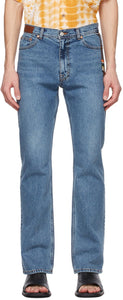 Andersson Bell Blue Straight New America Jeans - Andersson Bell Blue Droit New America Jeans - 앤더슨 벨 블루 스트레이트 뉴 아메리카 청바지