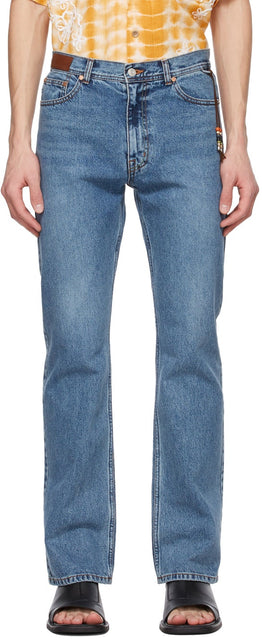 Andersson Bell Blue Straight New America Jeans - Andersson Bell Blue Droit New America Jeans - 앤더슨 벨 블루 스트레이트 뉴 아메리카 청바지
