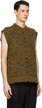 Andersson Bell Brown Heavy Crewneck Vest